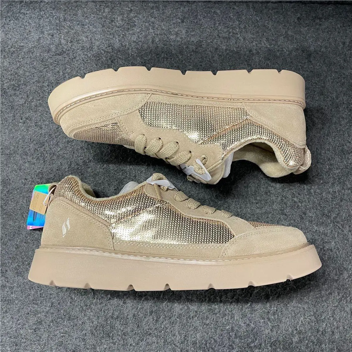 Skechers shoes - VS174886 - vs-174886 - Gold (UPC: 199025747745) 4