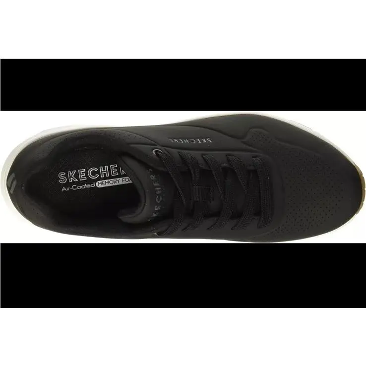 Skechers shoes - Skechers UNO STAND ON AIR - Black/White 3