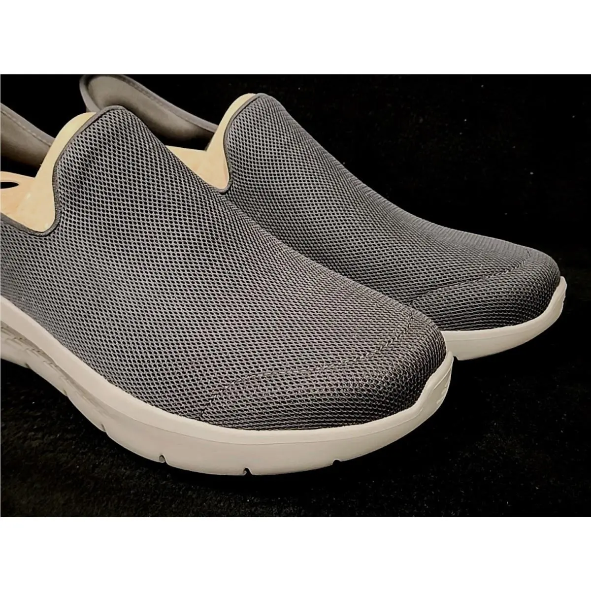 Skechers shoes - GO WALK Flex - No Hands - 216491 - Dark Gray (UPC: 196642408264) 2