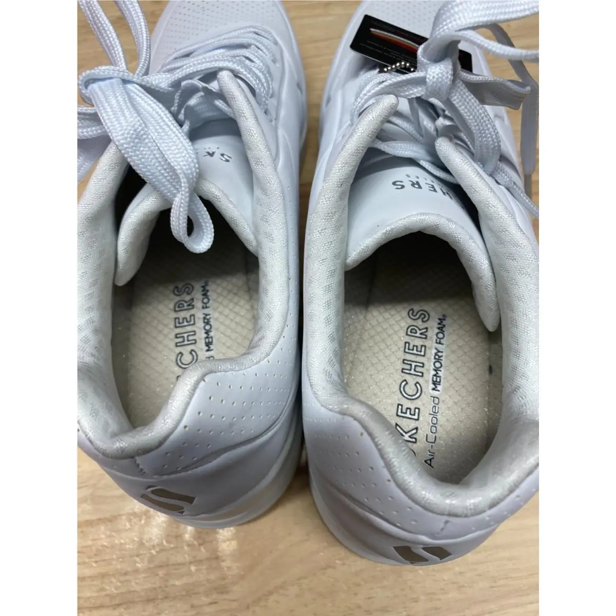 Skechers shoes - Skechers Uno - Uno - 73690/WHT - White, Manufacturer: White (UPC: 191665119265) 8