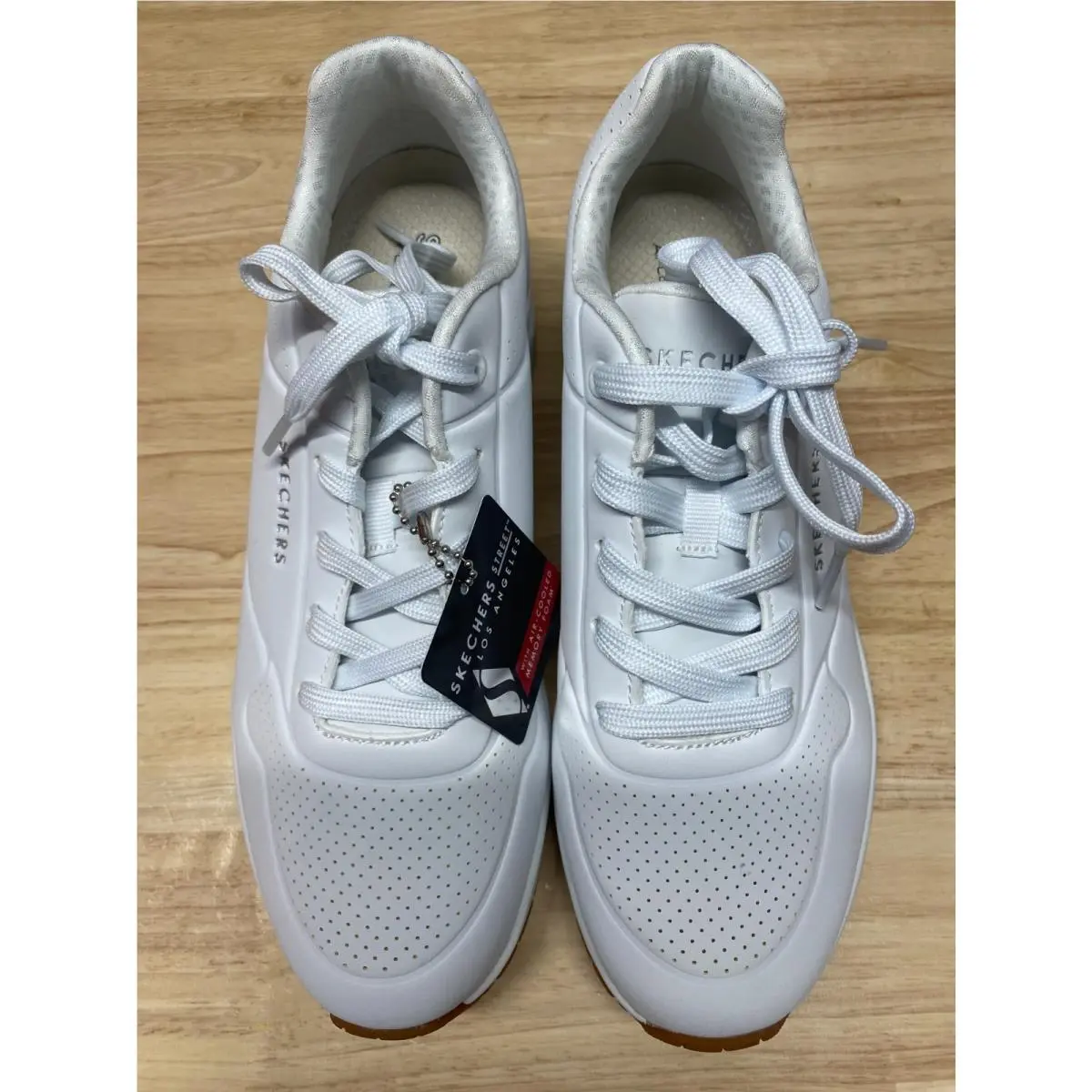 Skechers shoes - Skechers Uno - Uno - 73690/WHT - White, Manufacturer: White (UPC: 191665119265) 4