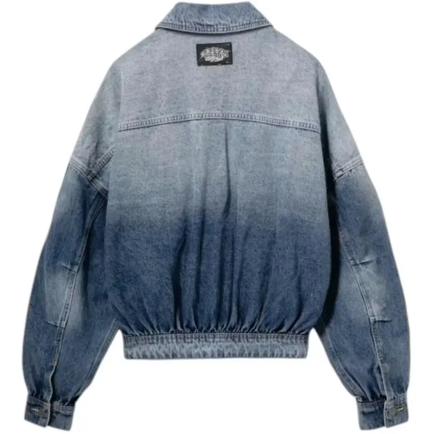 Adidas clothing - adidas Denim Oversized Jacket - Denim Oversized Jacket - KR5042 - Blue 5