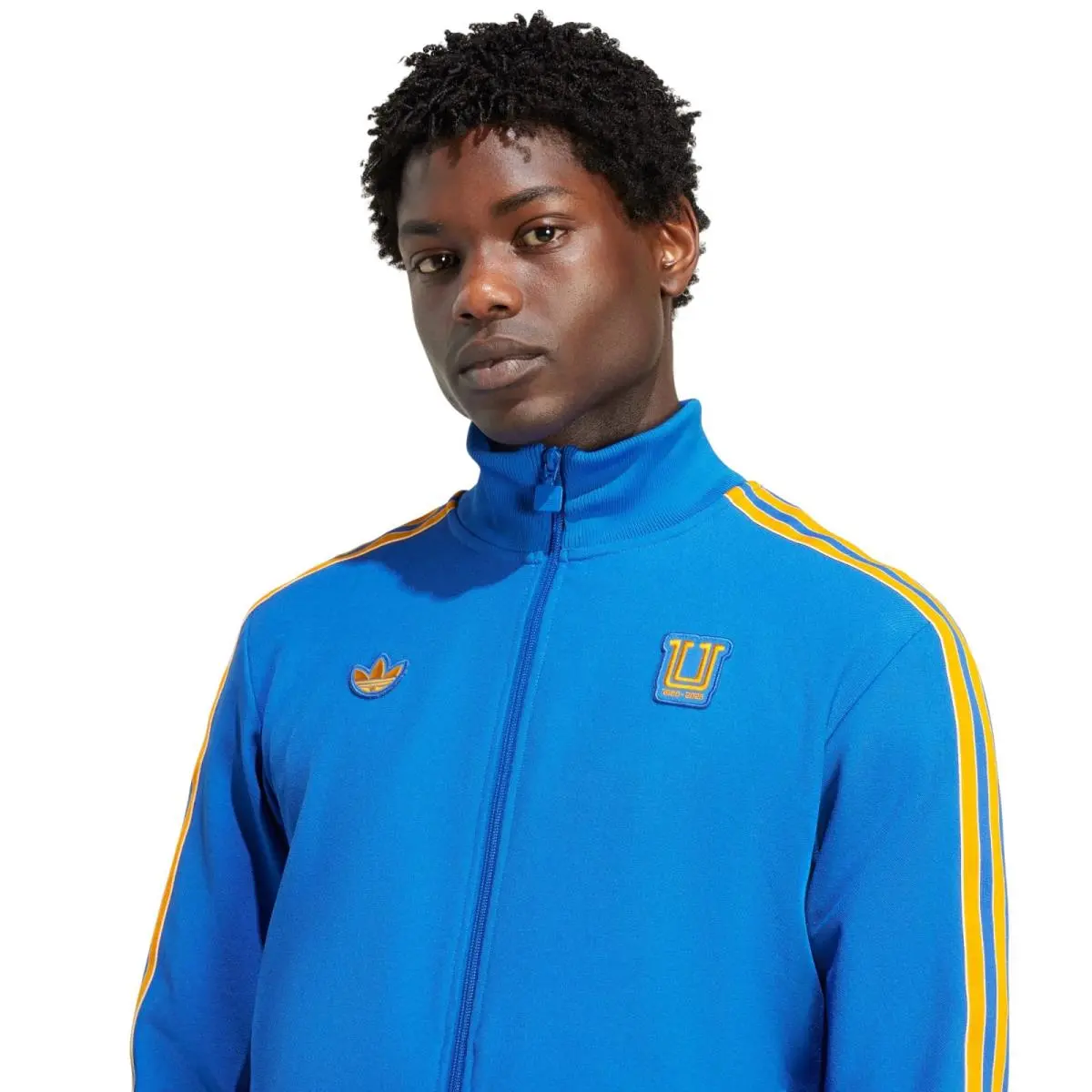 Adidas clothing - Adidas Originals Tigres UANL Terrace Icons Track Top - Blue 9