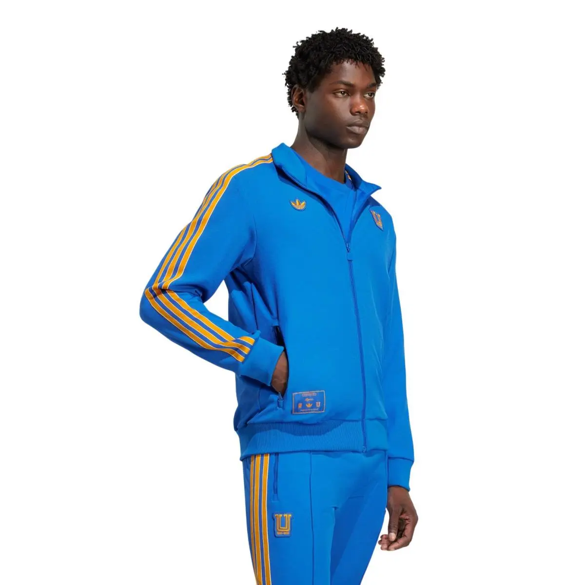 Adidas clothing - Adidas Originals Tigres UANL Terrace Icons Track Top - Blue 7