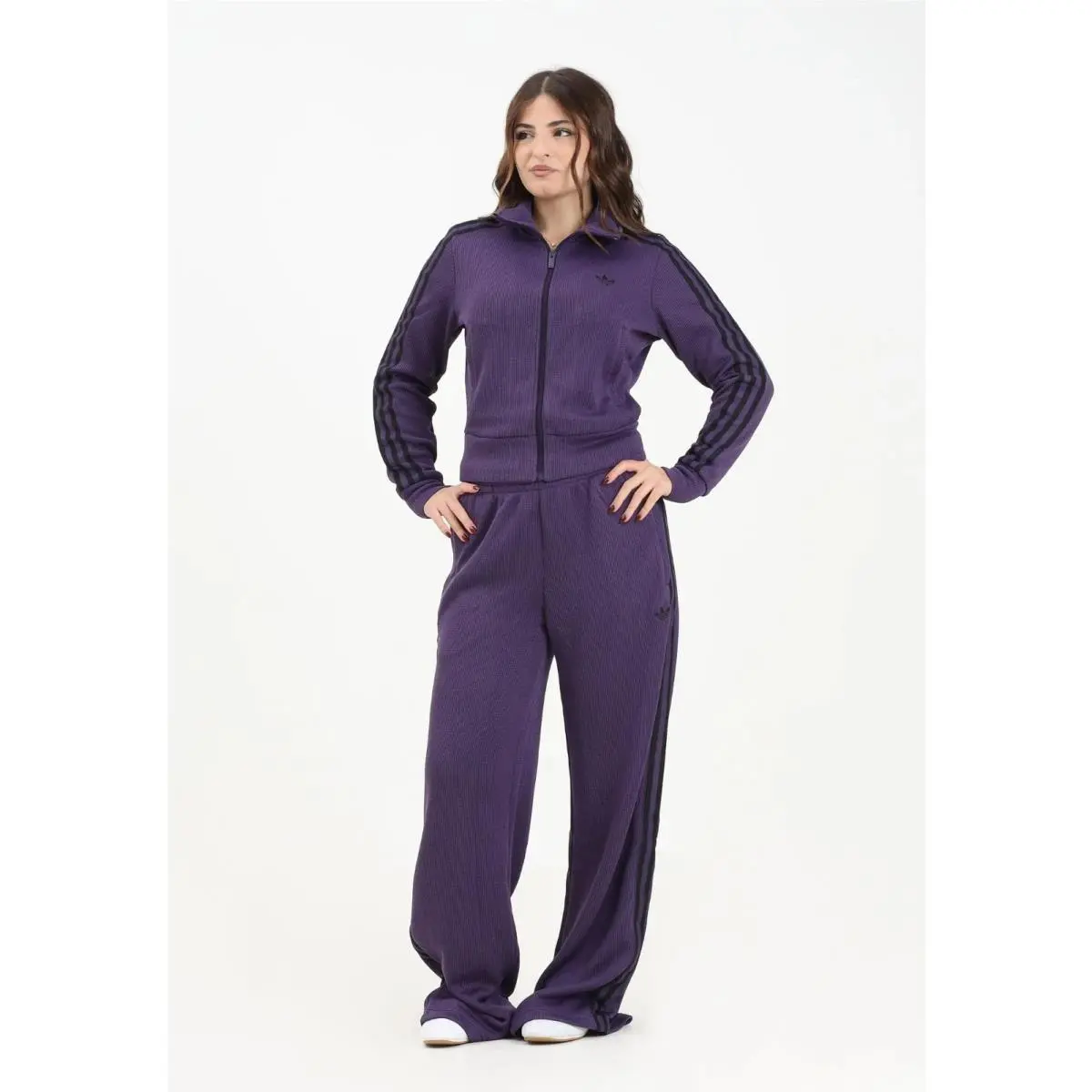 Adidas clothing - JV7523 - JV7523 - Aurora Plum / Black 2
