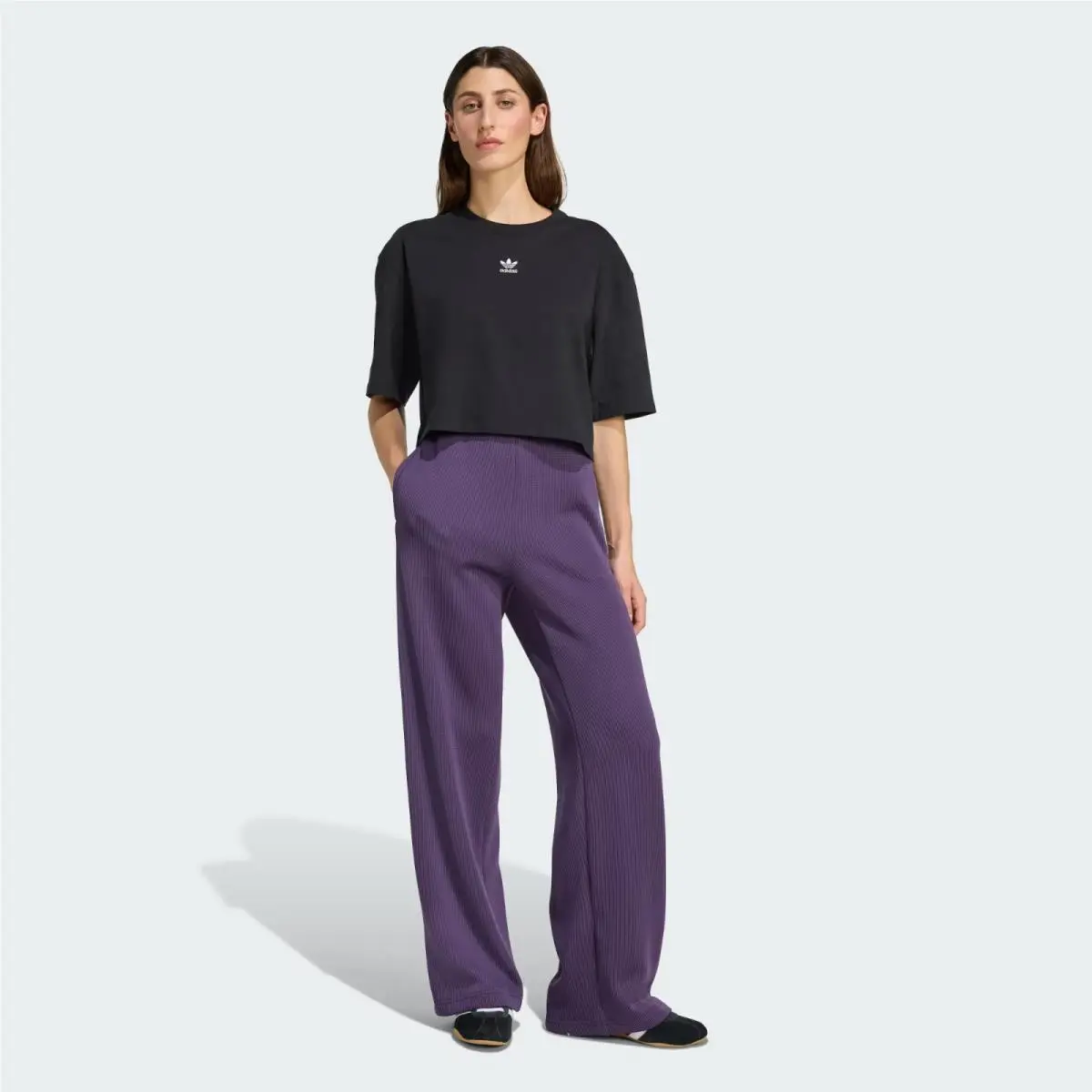 Adidas clothing - JV7523 - JV7523 - Aurora Plum / Black 3