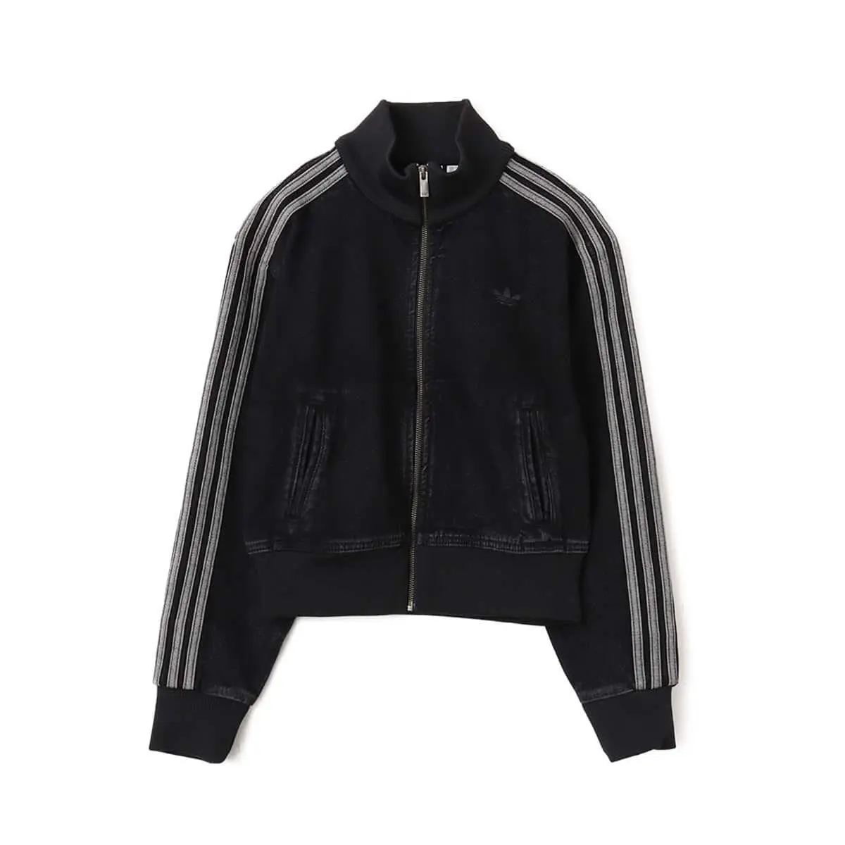 Adidas clothing - adidas Firebird Track Top Denim - KD2898 JD3110 - Black 7