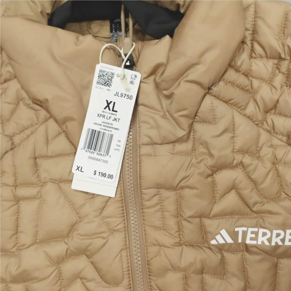 Adidas clothing - Terrex Xperior PrimaLoft Insulated Jacket - JL9750 - Tan 12