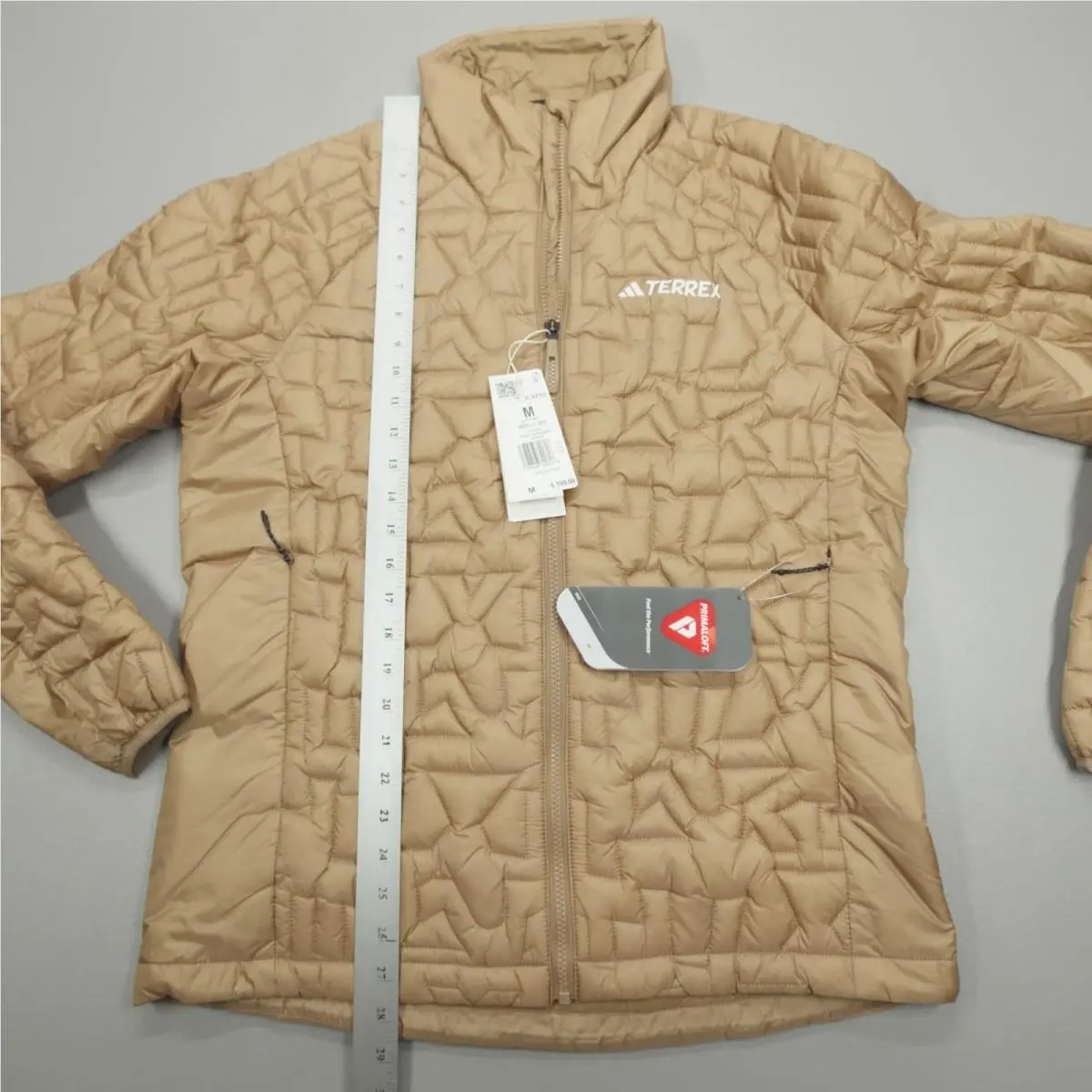 Adidas clothing - Terrex Xperior PrimaLoft Insulated Jacket - JL9750 - Tan 7