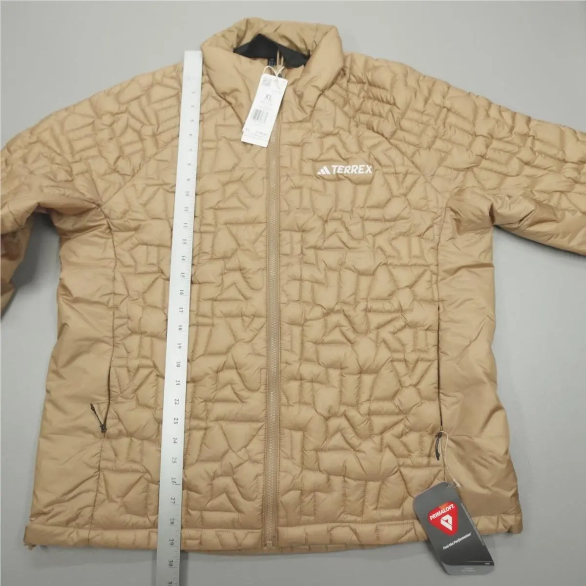 Adidas clothing - Terrex Xperior PrimaLoft Insulated Jacket - JL9750 - Tan 30