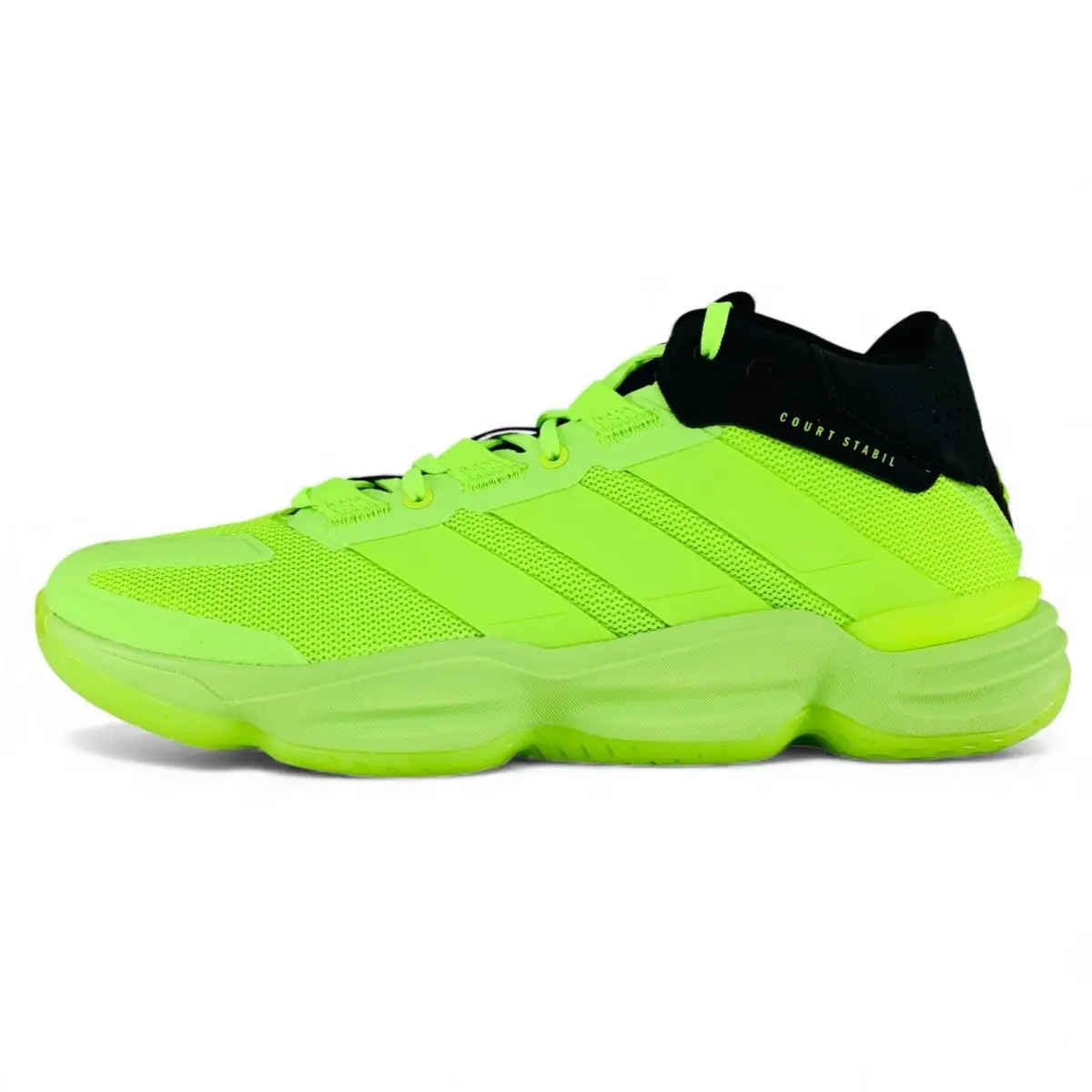 Adidas Court Stabil Lucid Lemon Men`s Indoor Court Sports Shoes Sneakers JP7271