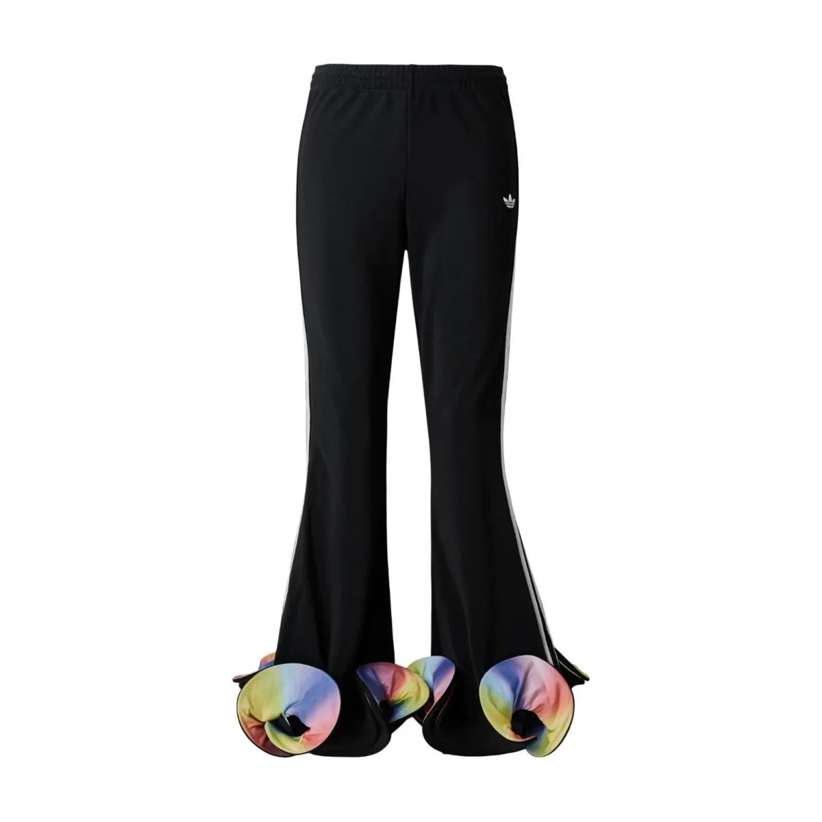 Women`s Adidas Originals Black X Jeremy Scott Ruffle Track Pants