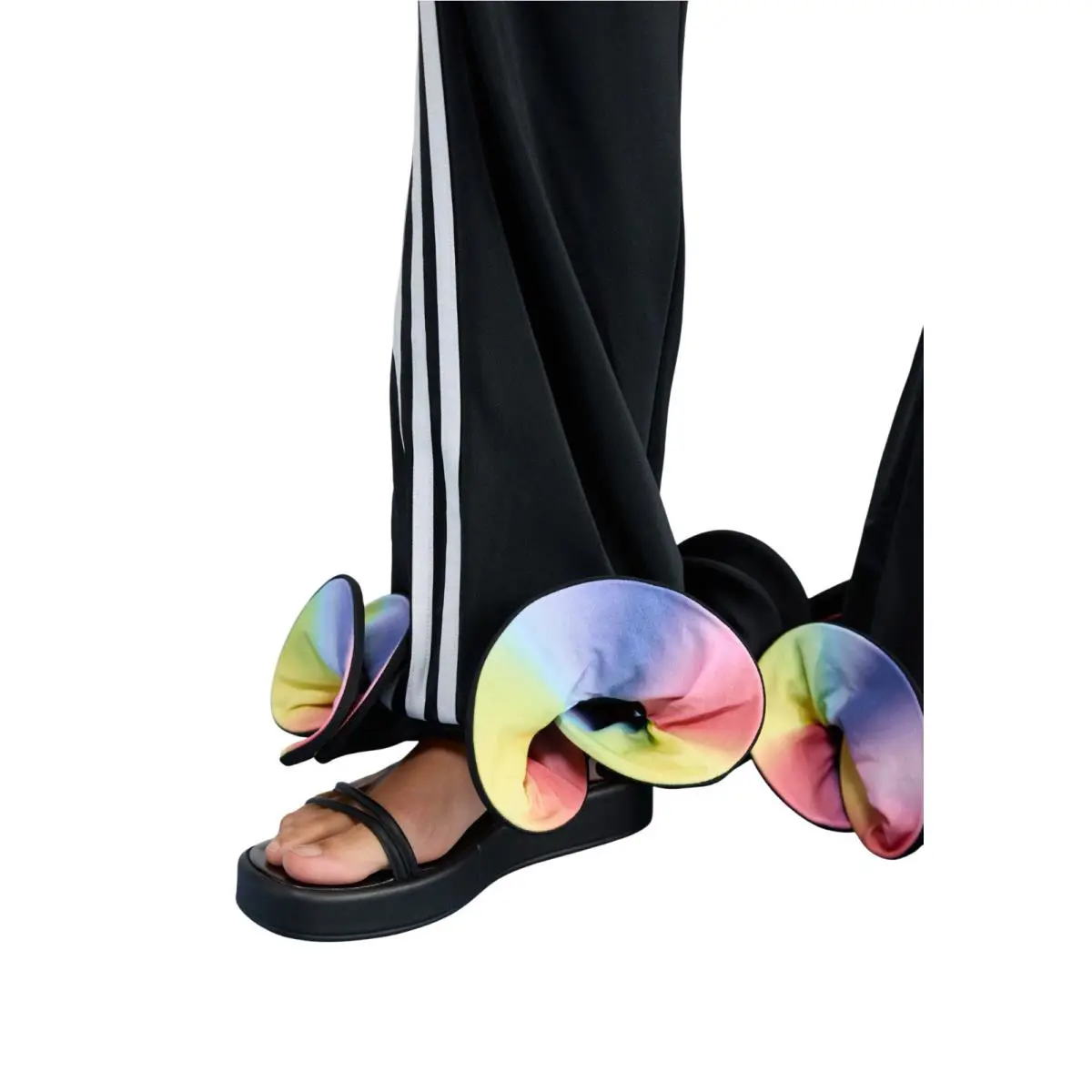 Adidas clothing - Adidas X Jeremy Scott Ruffle Track Pants - JW0827 - Black 1