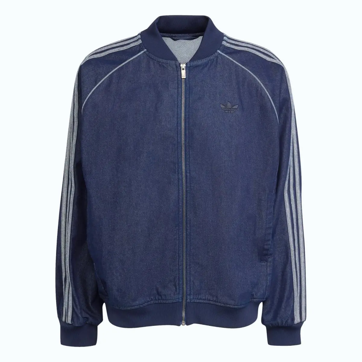 Adidas Originals Adicolor Retro Loose Fit Track Top Sst Denim Jacket Men Size