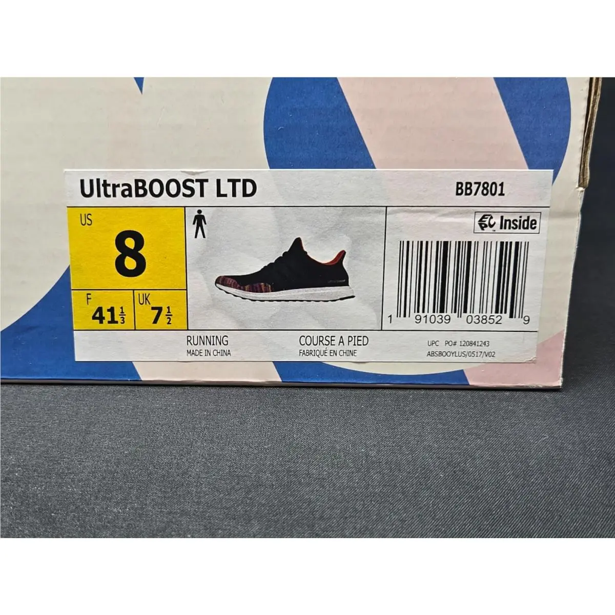 Adidas shoes - adidas UltraBoost 1.0 Retro - UltraBoost Retro - BB7801 - Blue 17
