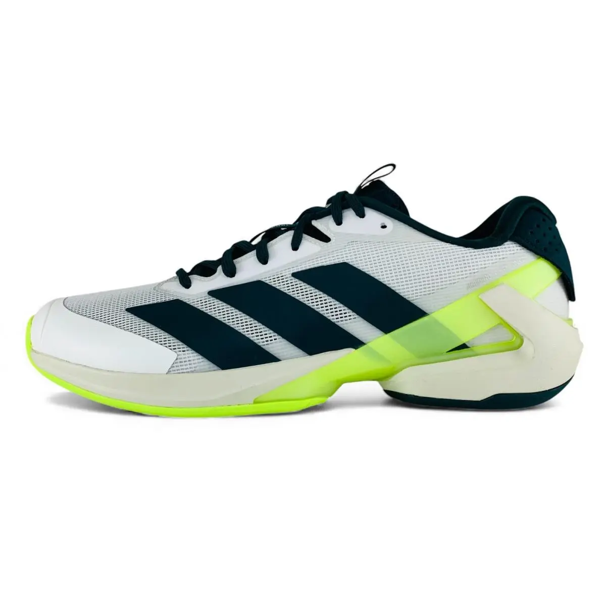 Adidas Adizero Ubersonic 5 White Green Men`s Tennis Pickleball Shoes JR2714