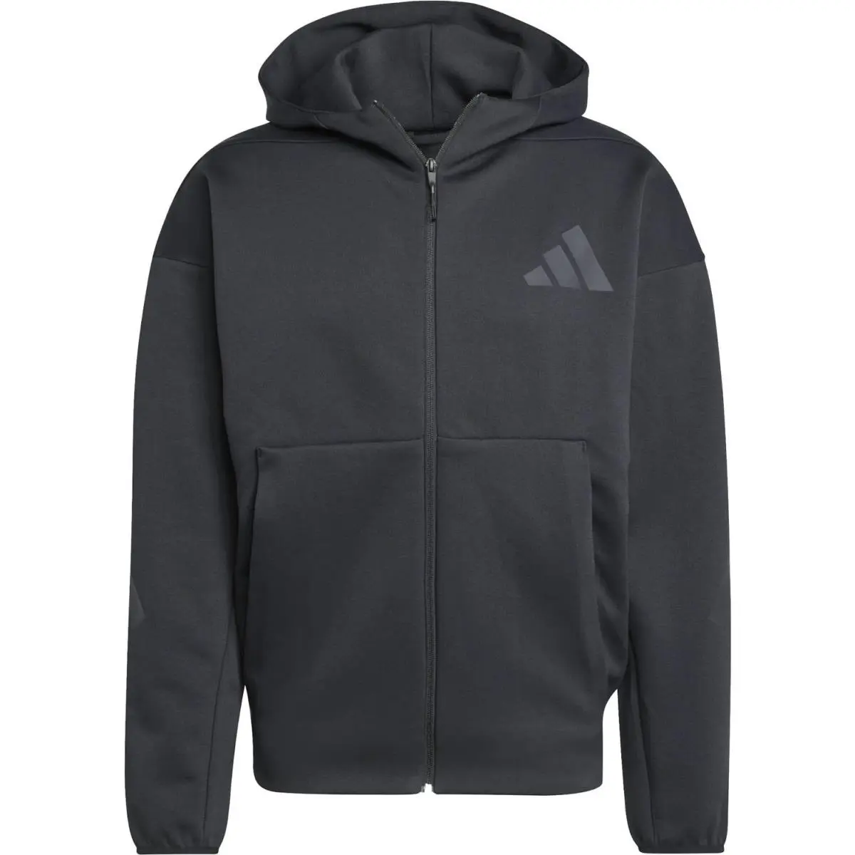 Adidas Mens M Z.n.e. Full Zip Hooded Track Top - Black