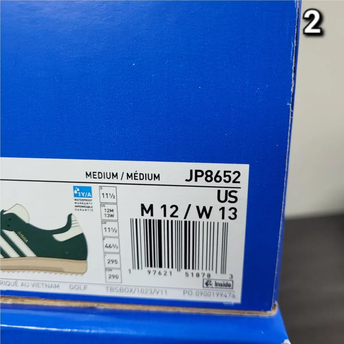 Adidas shoes - adidas Samba - Samba - JP8652 - Green 5