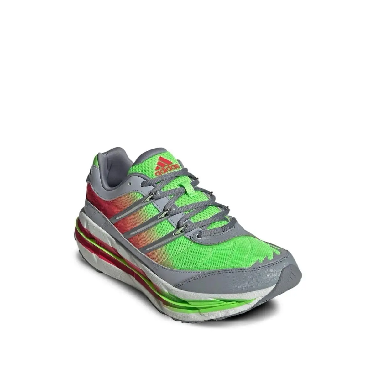 Mens Adidas Adistar Hrmy Shoes Lime Gray Red JQ6796 Size 13