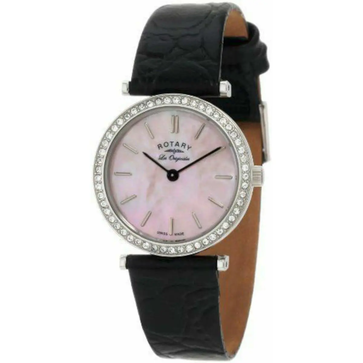 LS90003/07 Womens Les Originales Watch Classic Strap Swiss Made SS WR by Rotary