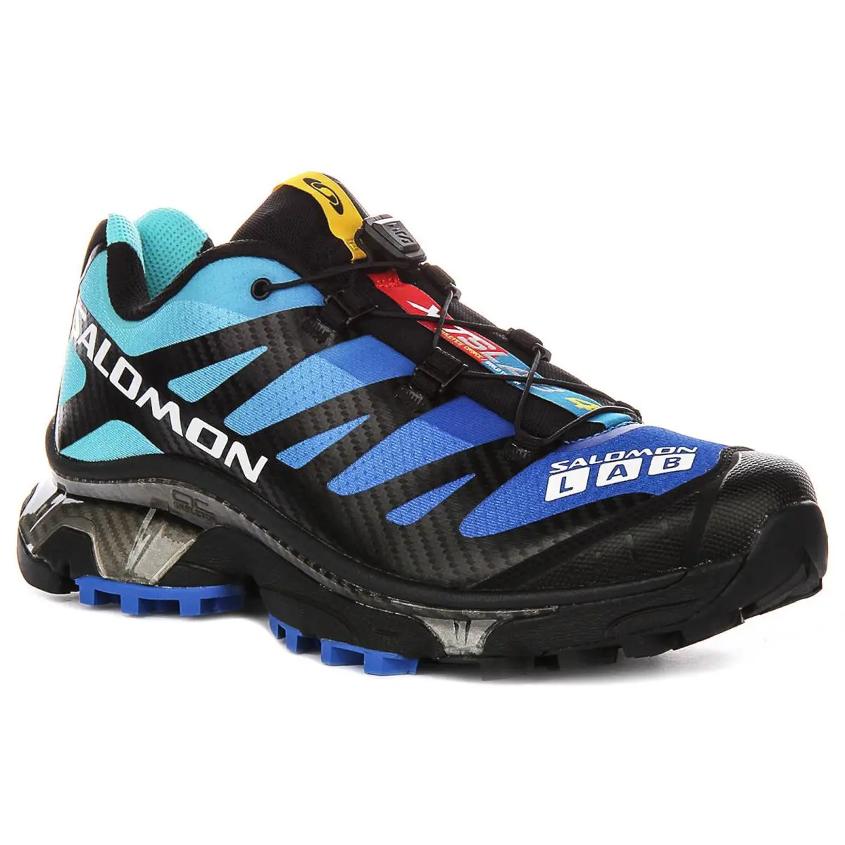 Salomon XT-4 Og Fast Lacing Outdoor Womens Sneaker In Black Blue US 7 - 13