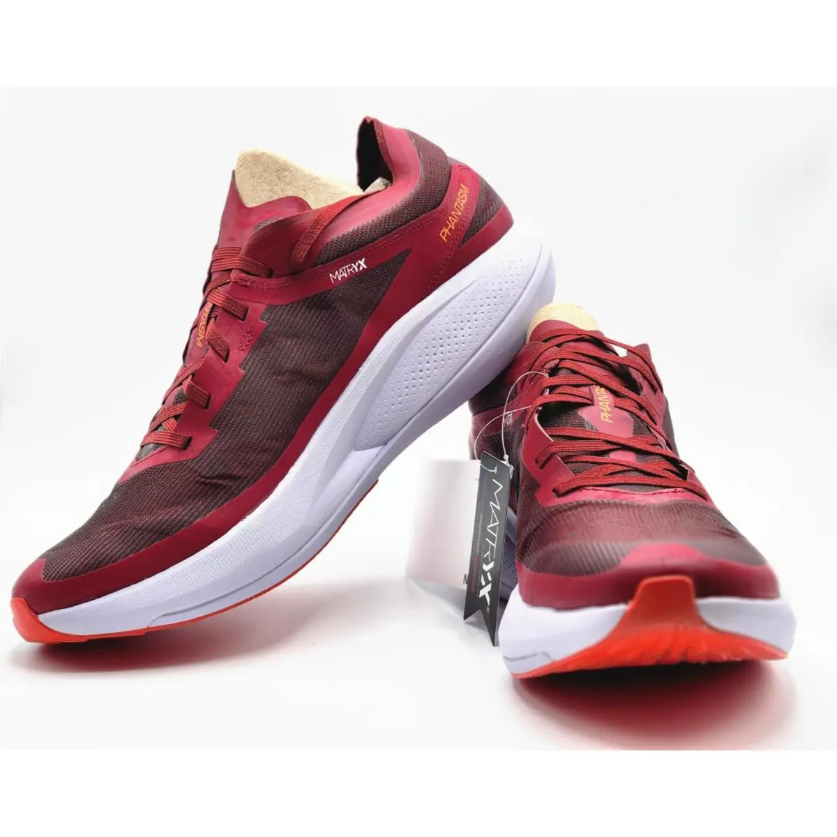 Salomon shoes - Salomon Phantasm - Phantasm - Biking Red/Purple Heather/Vibrant Orange 4