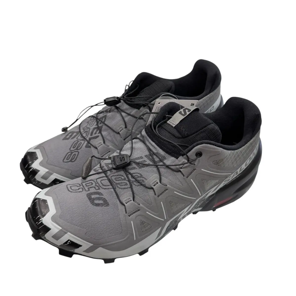 Shoes Running Men Salomon Speedcross 6 417380 Quiet Shade/black/pearl Blue Sz 13