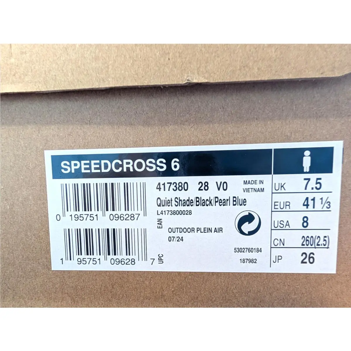 Salomon shoes - Salomon Speedcross 6 - Speedcross - 417380 - Gray 2