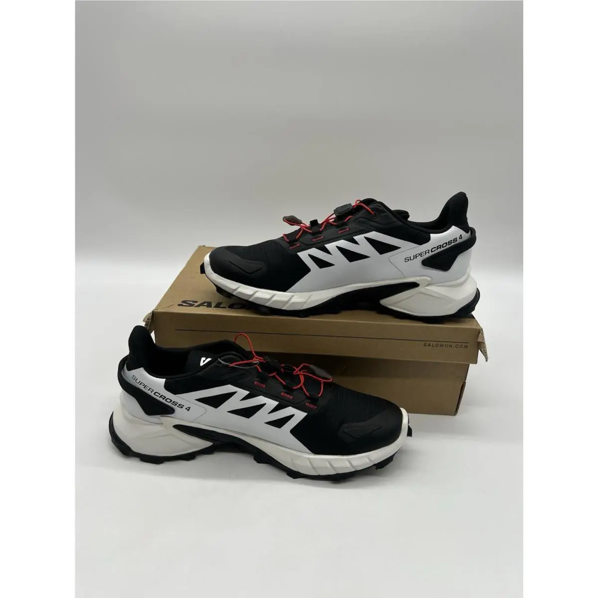 Salomon shoes - Salomon Supercross - Supercross - 171383 - Black White (UPC: 195751087353) 1