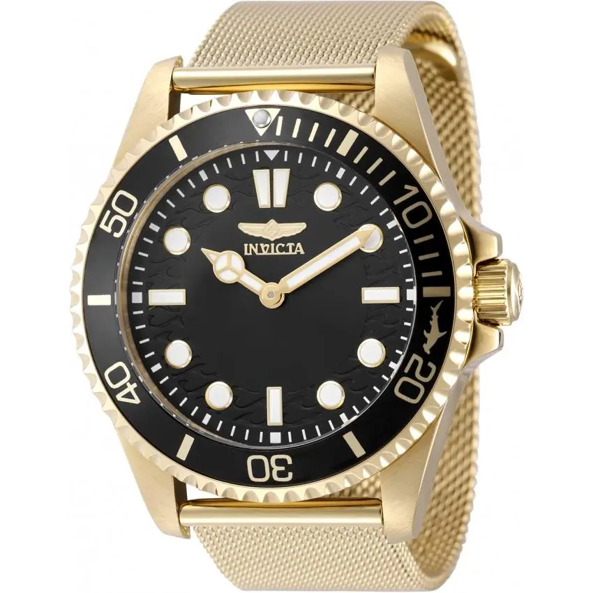 Invicta Pro Diver Quartz Black Dial Men`s Watch 49691