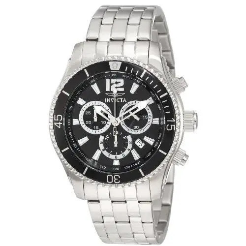 Men`s 0621 II Collection Chronograph Stainless Steel Watch by Invicta