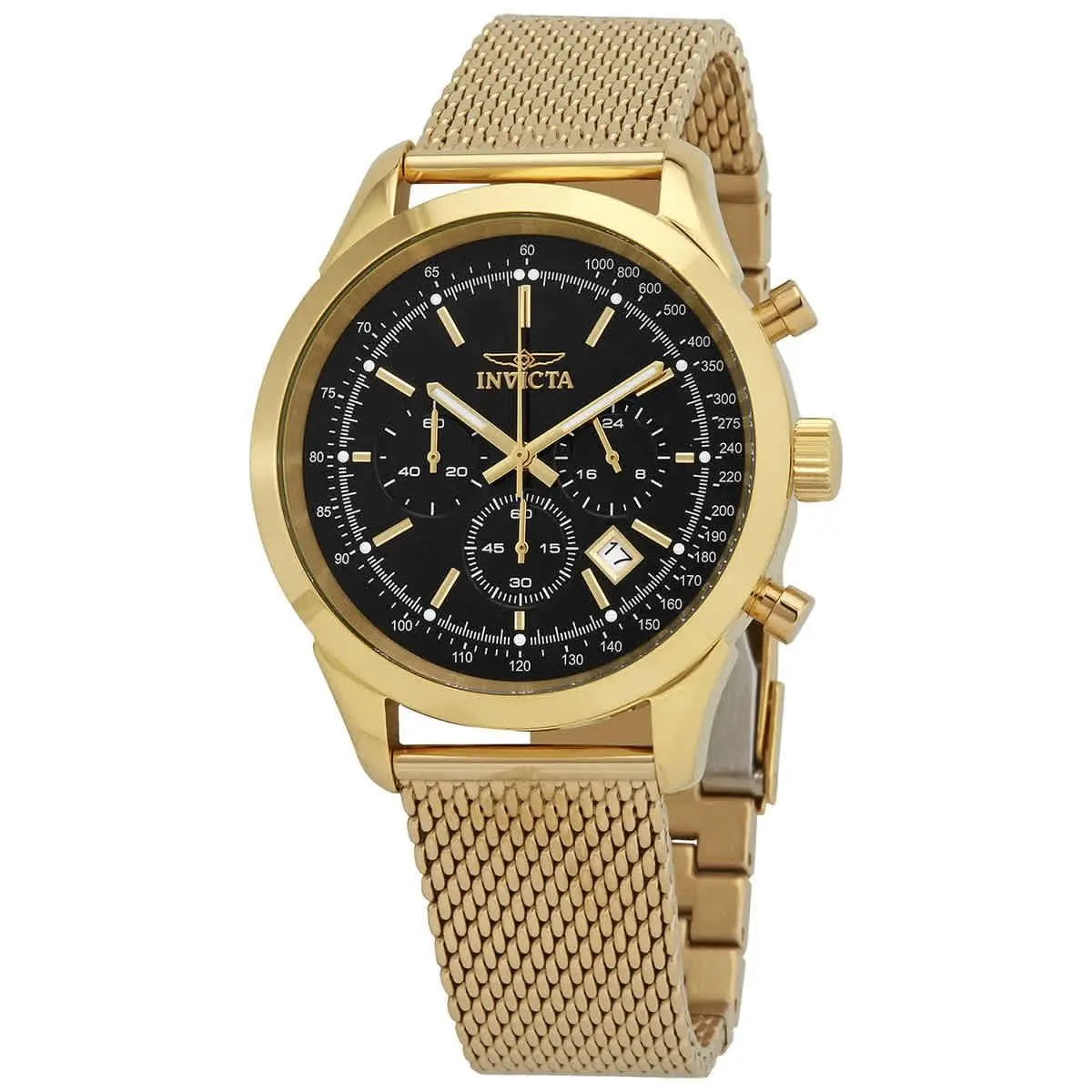 Invicta Speedway Chronograph Black Dial Men`s Watch 25223