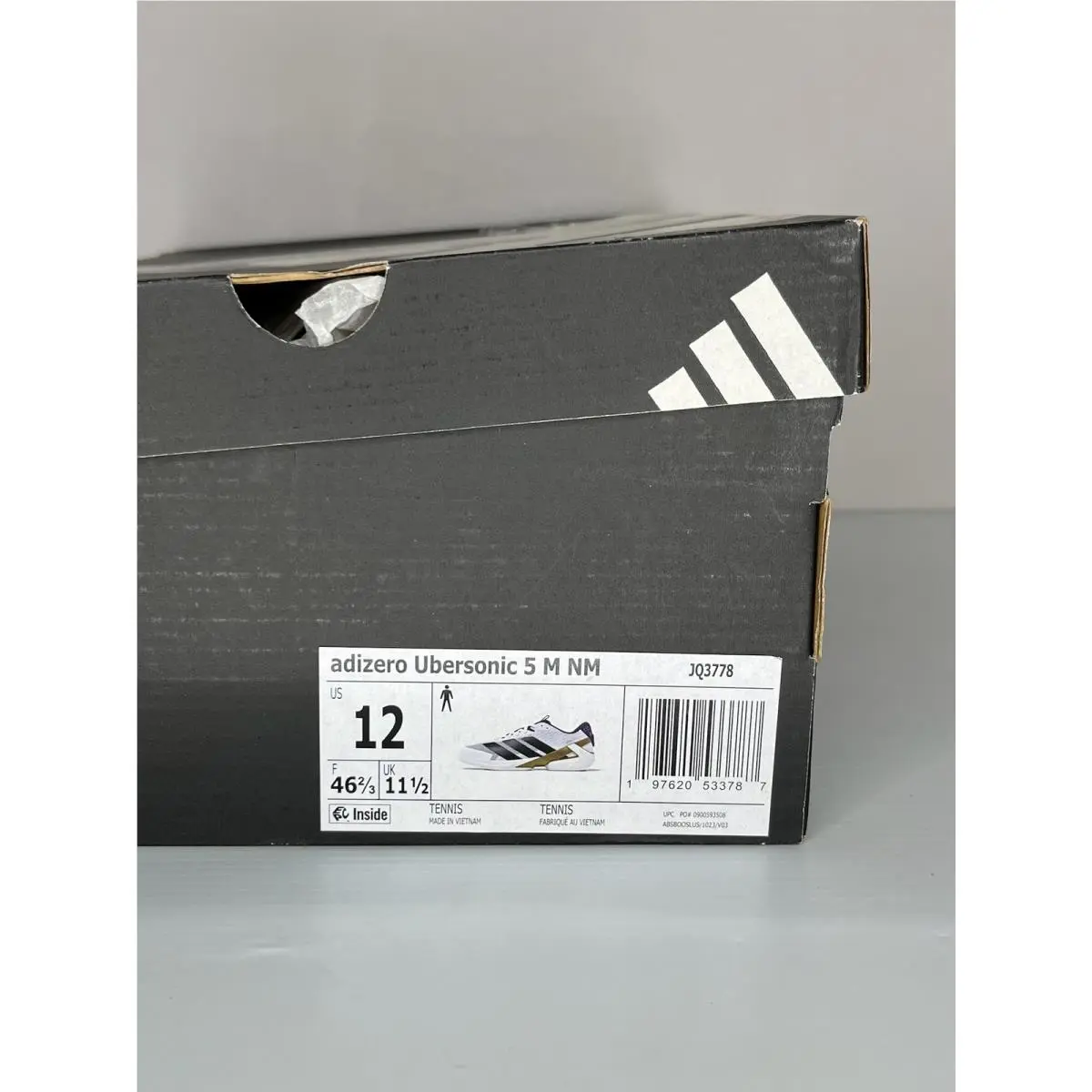 Adidas shoes - adidas adizero Ubersonic 5 M NM - JQ3778 - White 7