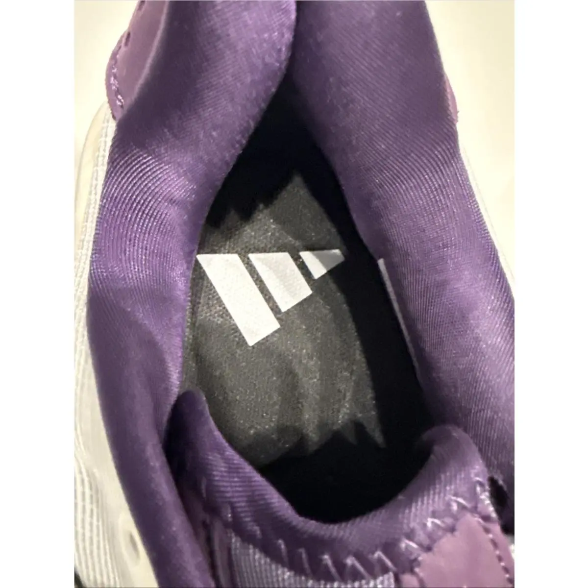 Adidas shoes - Adidas adizero Ubersonic 5 M NM - JQ3778 - White, Black, Purple, & Gold 4