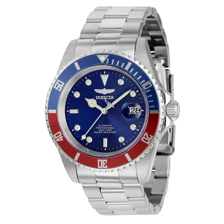 Pro Diver Automatic Blue Dial Pepsi Bezel Men`s Watch 5053OBXL by Invicta