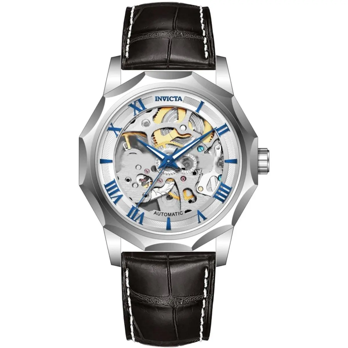 Invicta 69127 Objet D Art Men`s 42mm Automatic Skeleton Dial Watch Black