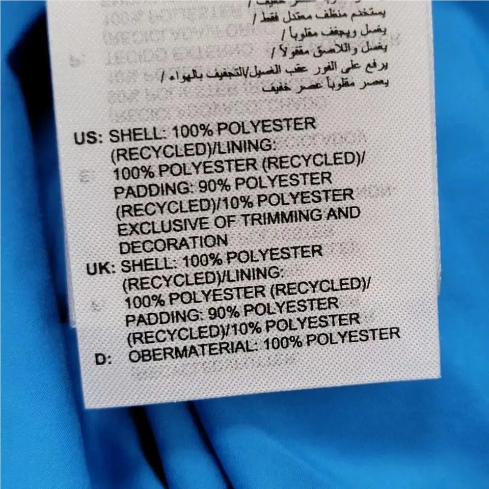 Adidas clothing - Adidas TERREX Made To Be Remade Insulated Hiking Jacket - HE7067 - Blue 8