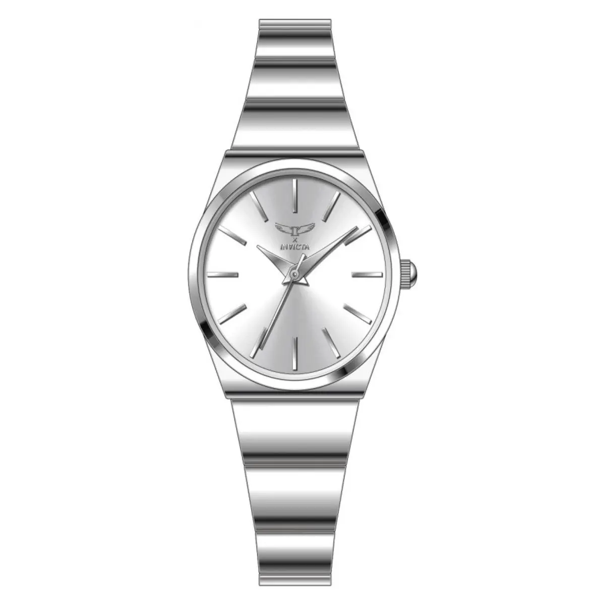 Invicta Women`s Watch Celestial White Dial Silver Tone Alloy Bracelet 69051