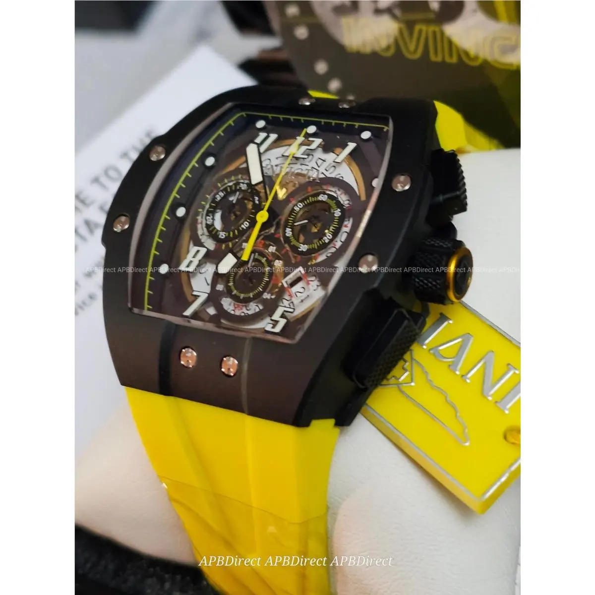 Invicta Racing – Titanium Limited JM Juan Manuel 333 Sapphire Mens Watch