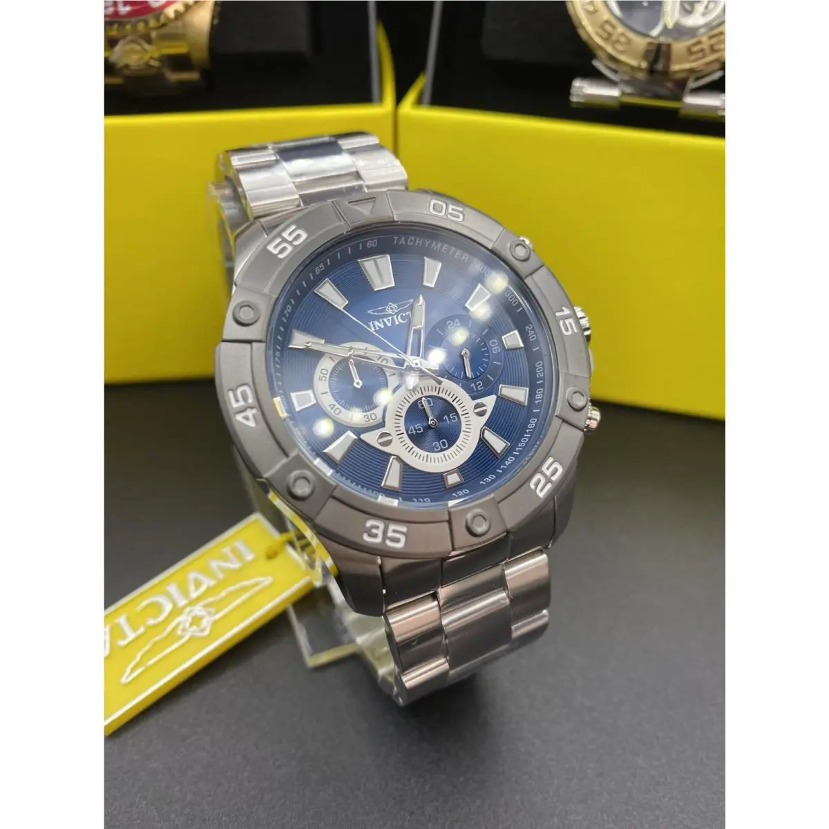 Invicta Pro Diver Men`s Watch - 48mm Steel Blue 30754
