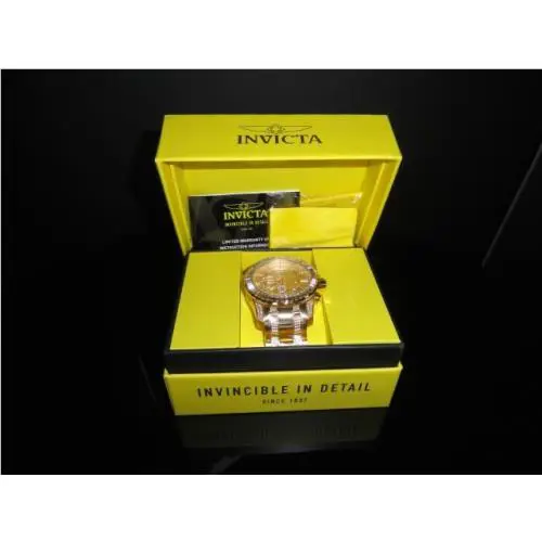Invicta Gold Plated with Crystals Watch Model 44173