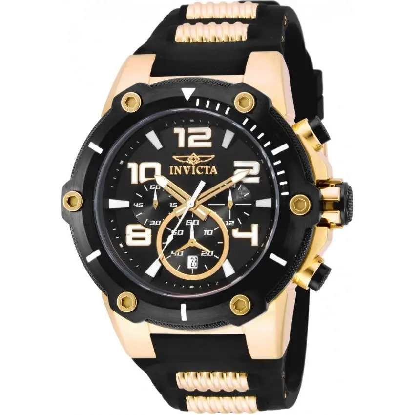 Invicta Speedway Chronograph Black Dial Men`s Watch 17200