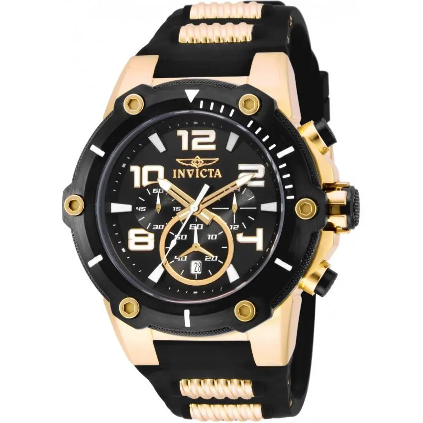 Invicta Speedway Chronograph Black Dial Men`s Watch 17200