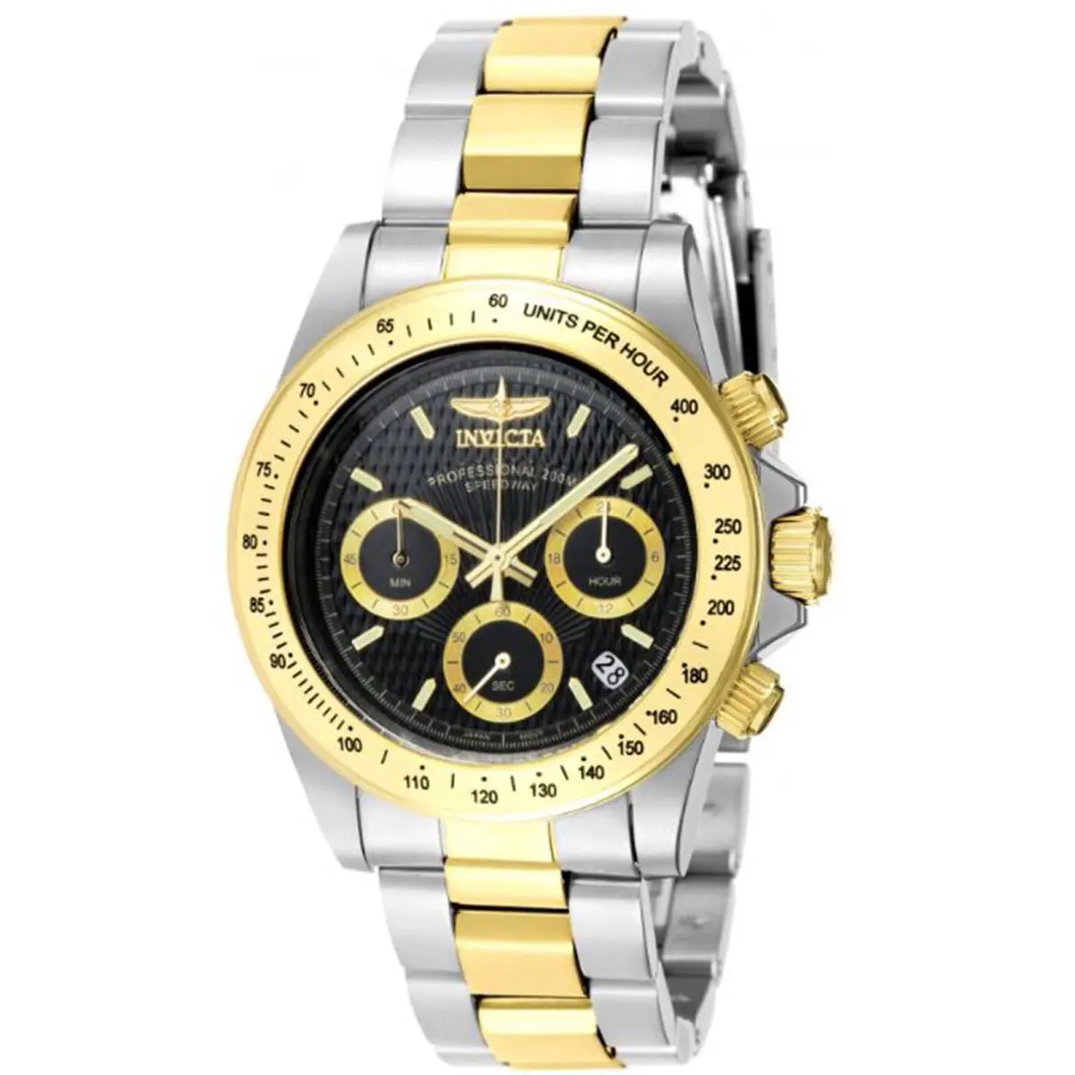 Invicta Men`s 7028 Signature Collection Speedway Two-tone Chronograph Watch