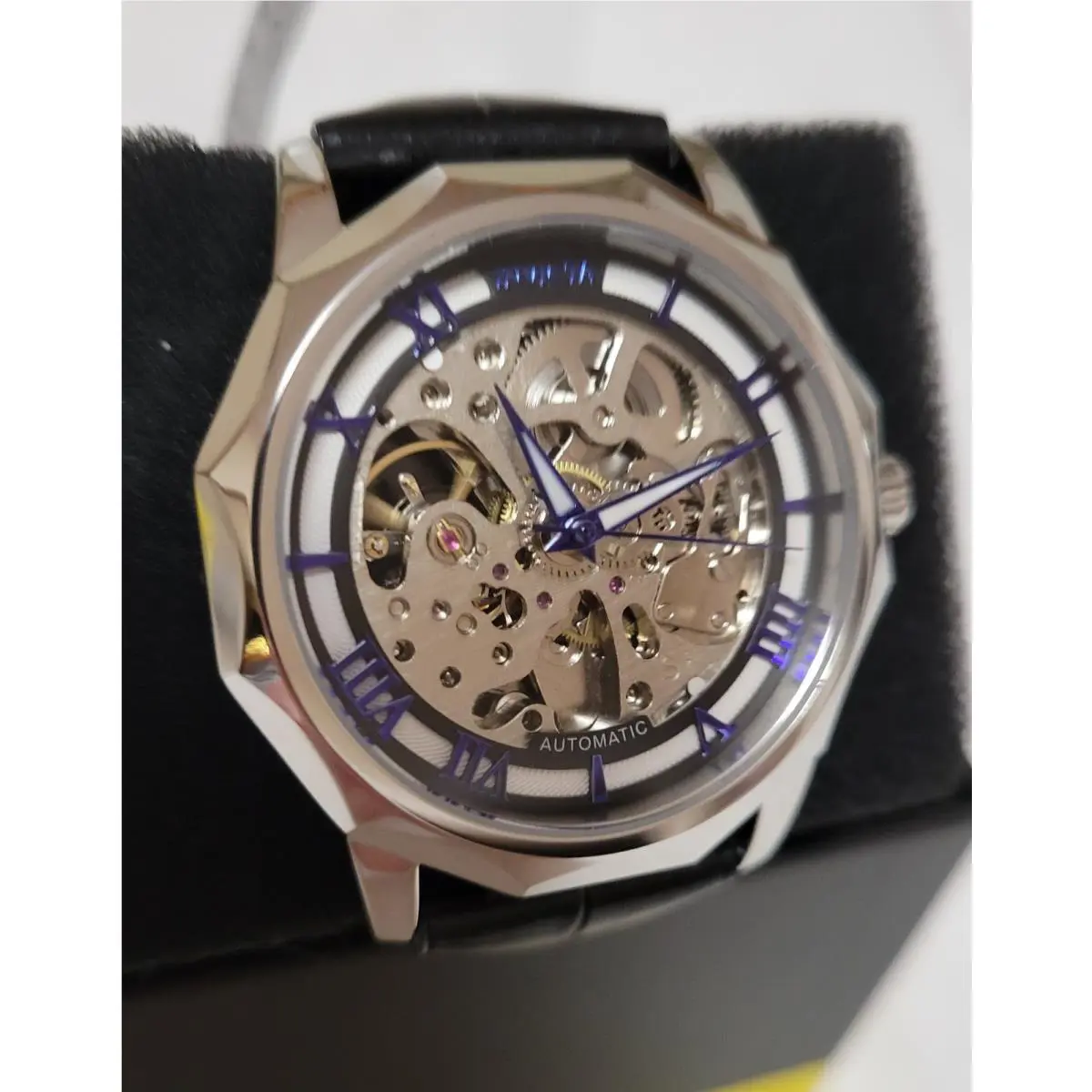 Invicta Objet D Art Automatic Men`s Watch w/ Skeleton Dial - 42mm Black 69126