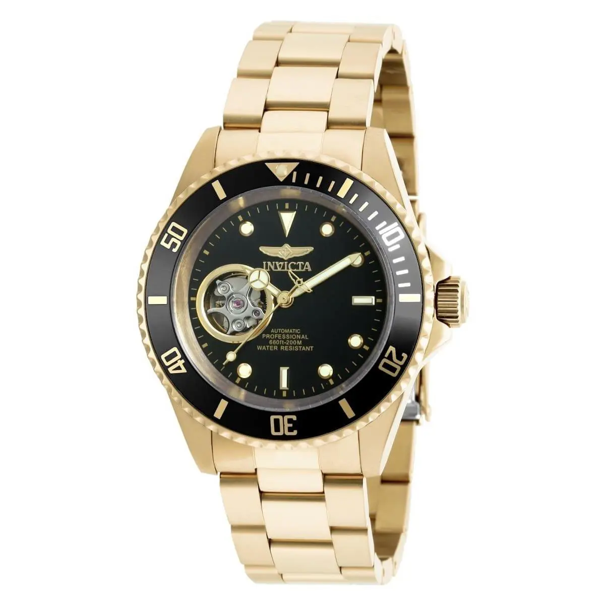 Invicta Pro Diver 20436 Men 40mm Stainless Steel Automatic Watch 200m Japan