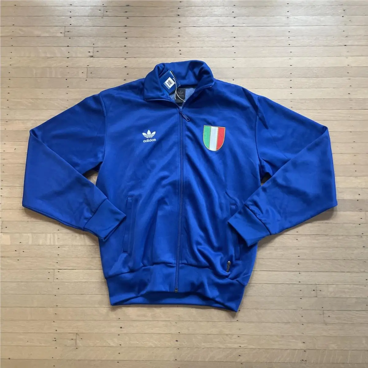 Vintage Italy Adidas Fifa Track Jacket Retro Y2K Style Football Medium Top