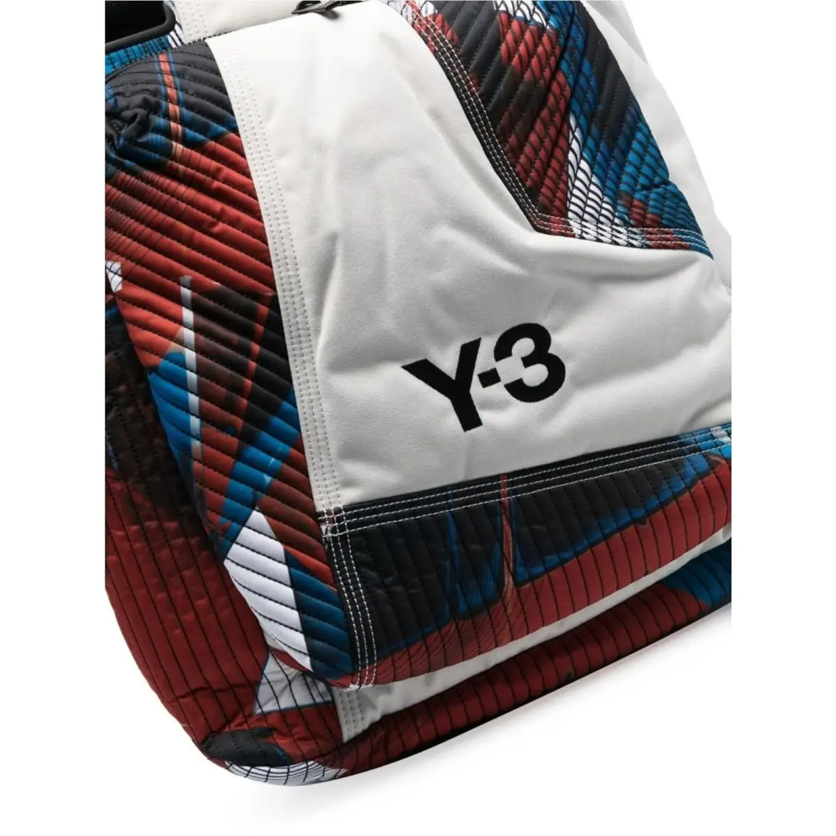 Adidas Y3 Allover Print Tote Bag Yamamoto Japan Top Handles Y-3 Logo Handbag