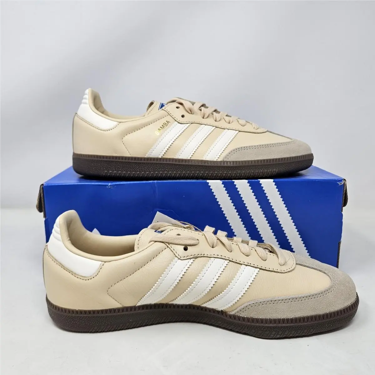 Adidas shoes - adidas Samba OG - Samba - JR0914 - Tan (UPC: 197621249960) 0