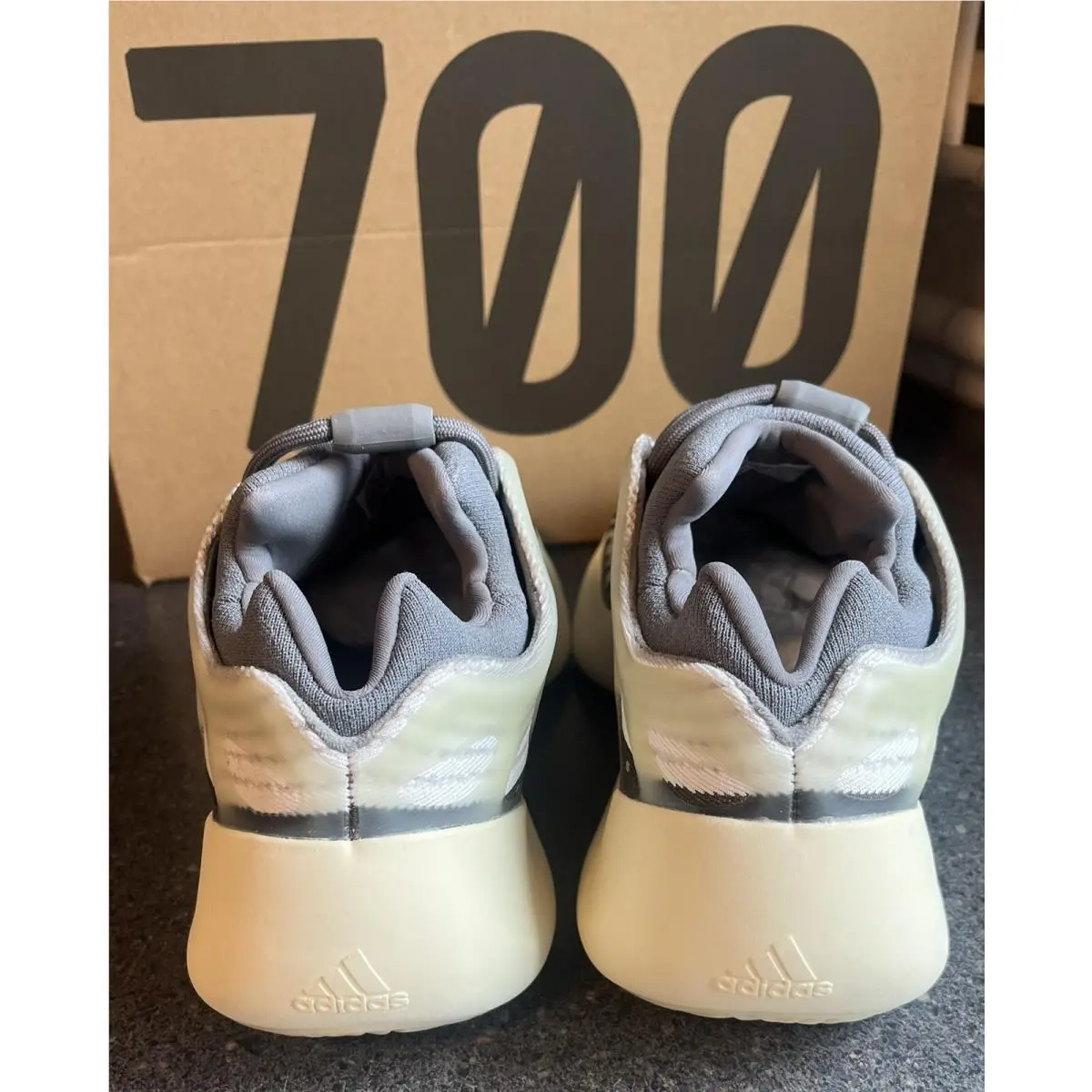 Adidas shoes - Yeezy 700 V3 - Yeezy - White, Gray & Black (UPC: 195749775026) 2
